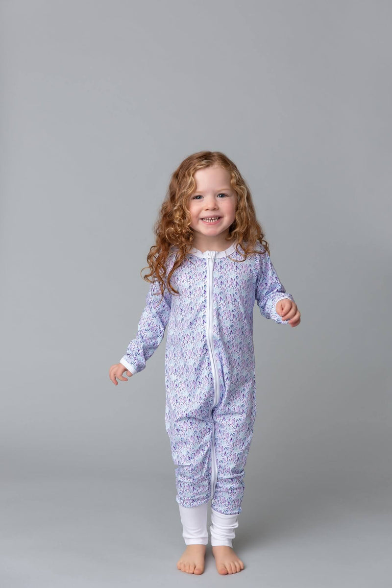 Purple Baby Clothes Comfortable Clothing Little Zips